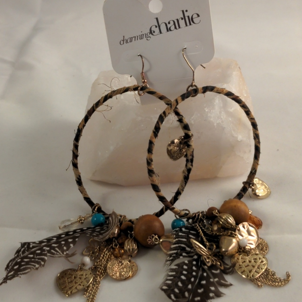 NWT Charming Charlie Boho Earrings